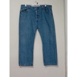 Levi's Men's Jeans 501 Button Fly Size 42 x 30